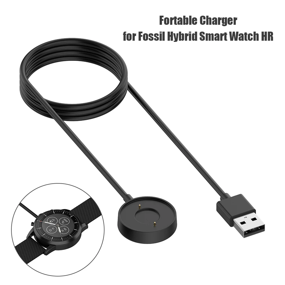 Fossil Watches Smartwatch Hybrid - 3 피트 케이블 USB 충전기 화석