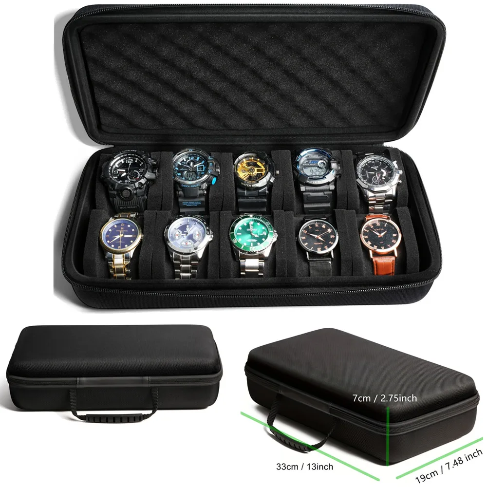 Tag Watches Smartwatch - 10 슬롯 시계 상자 주최자 휴대용