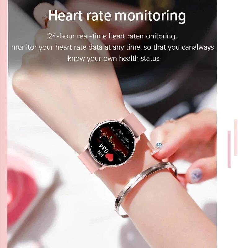 LIGE 여성 스마트 밴드 시계 실시간 날씨 예보 활동 - Smartwatch Ladies Watches For Women 리뷰 및 가격