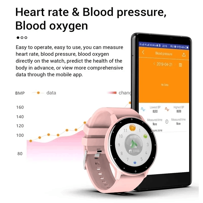 LIGE 여성 스마트 밴드 시계 실시간 날씨 예보 활동 - Smartwatch Ladies Watches For Women 리뷰 및 가격