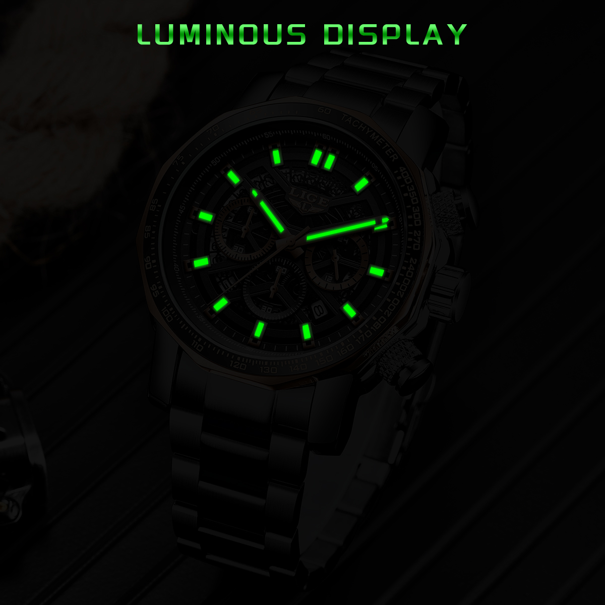 남성용 LIGE 스포츠 시계 패션 밀리터리 방수 크로노 - Smartwatch Watches Brands For Men 리뷰 및 가격