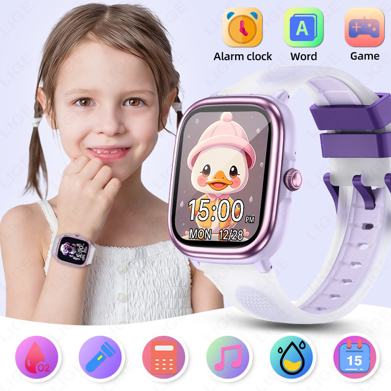 LIGE 키즈 스마트워치 1.83인치 심박수 수면 모니 - French Connection Watches Smartwatch App 리뷰 및 가격