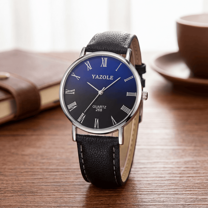 YAZOLE 남성용 미니멀리스트 쿼츠 시계 울트라 씬  - Smartwatch Watches Brands For Men 리뷰 및 가격
