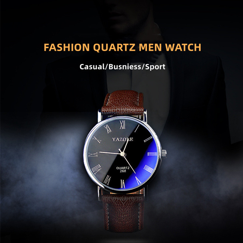 YAZOLE 남성용 미니멀리스트 쿼츠 시계 울트라 씬  - Smartwatch Watches Brands For Men 리뷰 및 가격