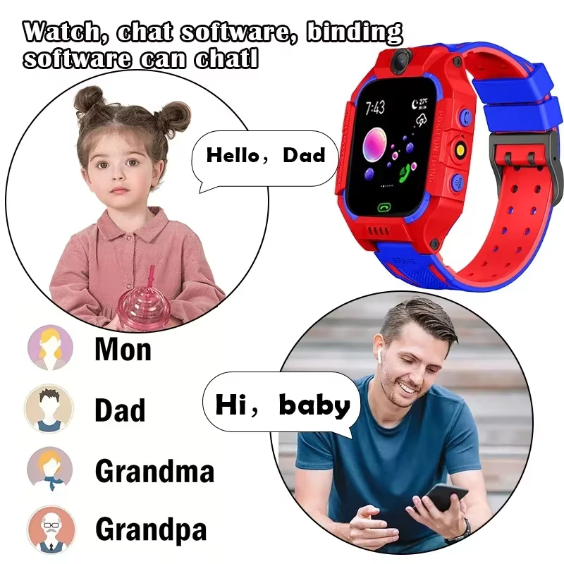 레노버 2027 5G 어린이 카메라 스마트워치 비디오S - Smartwatch Watches Useful Gift For Boys 리뷰 및 가격