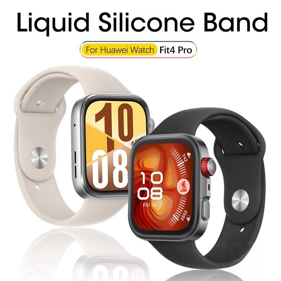 화웨이 워치 핏 4 프로 핏4 핏 3용 실리콘 스트랩  - Huawei Smartwatch Watch Fit 리뷰 및 가격