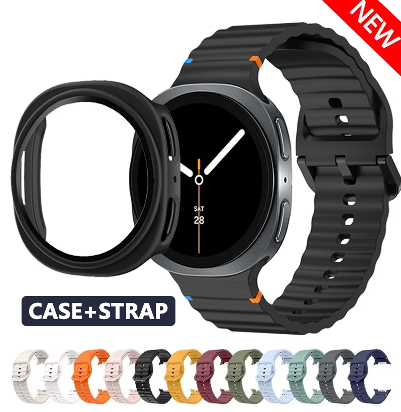 중공 케이스 + 삼성 갤럭시 시계 8 스트랩 액세서리  - Smartwatch Samsung Watches For Women 리뷰 및 가격