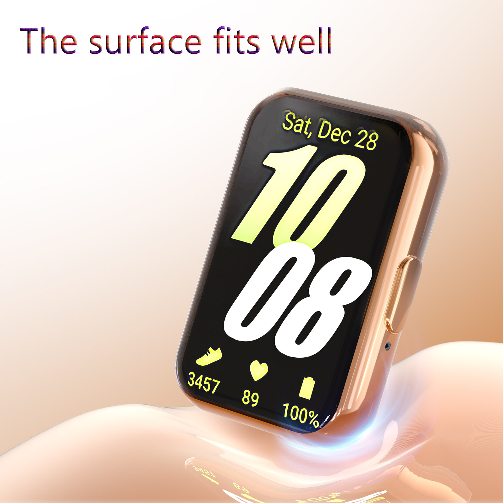 삼성 갤럭시 핏 3 용 커버, 올 어라운드 소프트 TP - Smartwatch Samsung Watches For Women 리뷰 및 가격