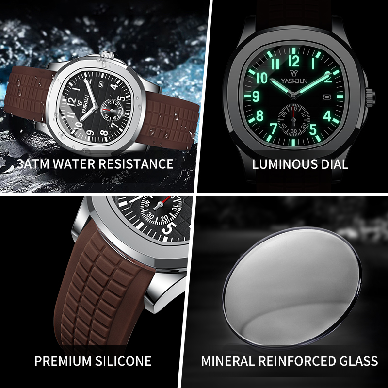 브랜드 스포츠 남성용 시계 비즈니스 방수 남성 시계 빛 - Smartwatch Watches Brands For Men 리뷰 및 가격