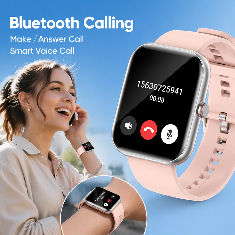 여성용 스마트워치 BT 통화 심박수 수면 모니터링 IP - Smartwatch Ladies Watches For Women 리뷰 및 가격