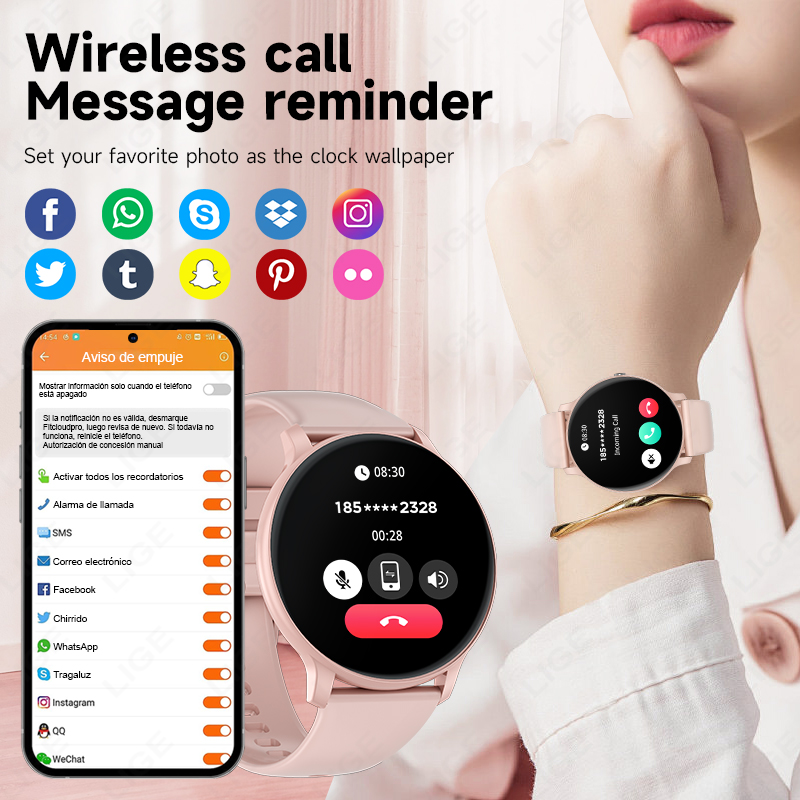 2026 새로운 스마트 시계 여성 남성 블루투스 통화  - Smartwatch Ladies Watches For Women 리뷰 및 가격