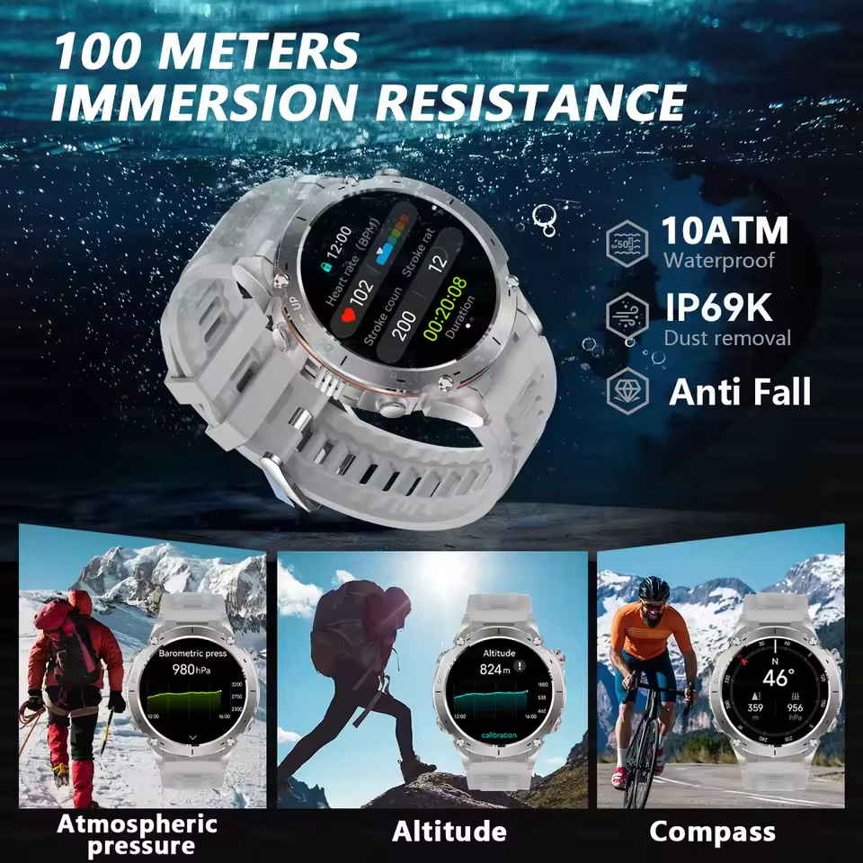 2025 업그레이드 신형 아웃도어 스포츠 밀리터리 GP - Smartwatch Watches Brands For Men 리뷰 및 가격