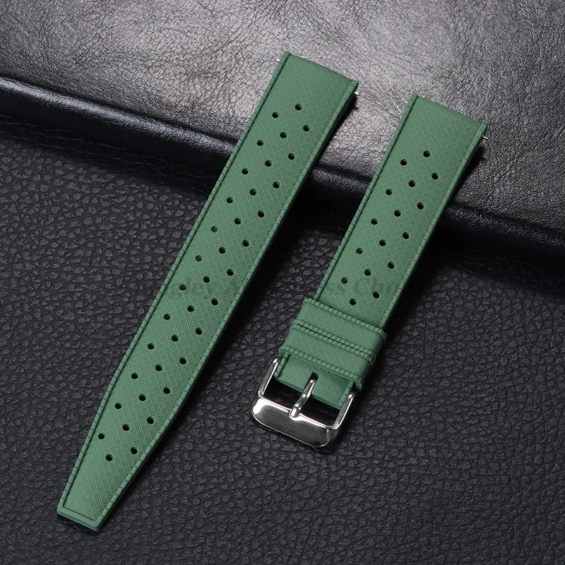 열대 실리콘 시계 밴드 퀵 릴리스 시계 밴드 18mm  - Citizen Watches Smartwatch 리뷰 및 가격