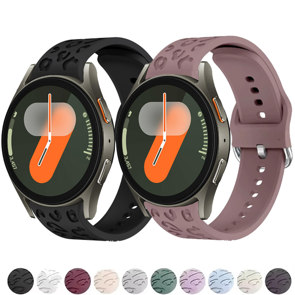 레오파드 무늬 무간격 밴드 삼성 갤럭시 워치 7/6/4 - Smartwatch Samsung Watches For Women 리뷰 및 가격