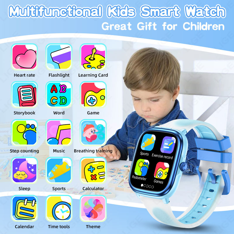 어린이 스마트워치, 남아 여아 스마트워치, 4-15세  - Smartwatch Watches Useful Gift For Boys 리뷰 및 가격
