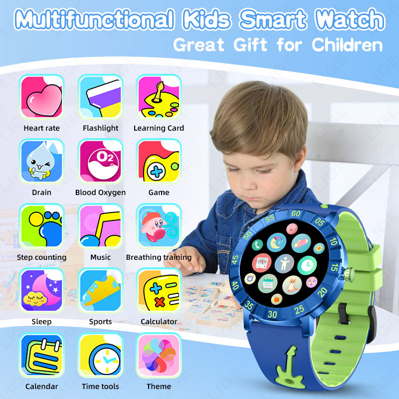 LIGE 2026 HRV 키즈 스마트워치 SOS 어린이 - Smartwatch Watches Useful Gift For Boys 리뷰 및 가격